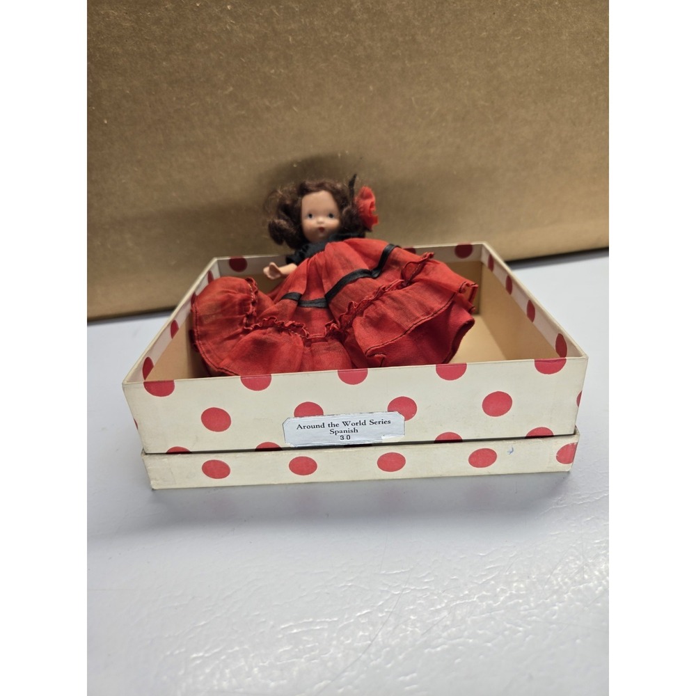 #30 Spanish JT Nancy Ann Storybook Dolls Around the World Series Spanish W/ Box